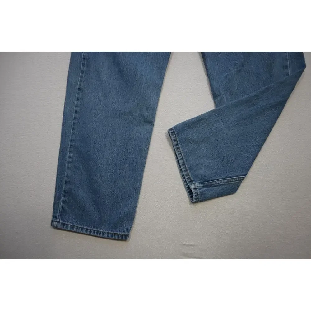 Levi's 550 Relaxed Fit Straight‎ Blue Denim Jeans Rugged Mens Sz 36 x 29